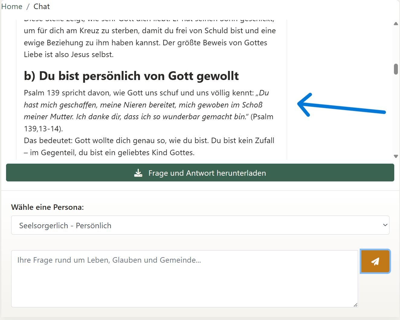 How-ti Antwort erhalten